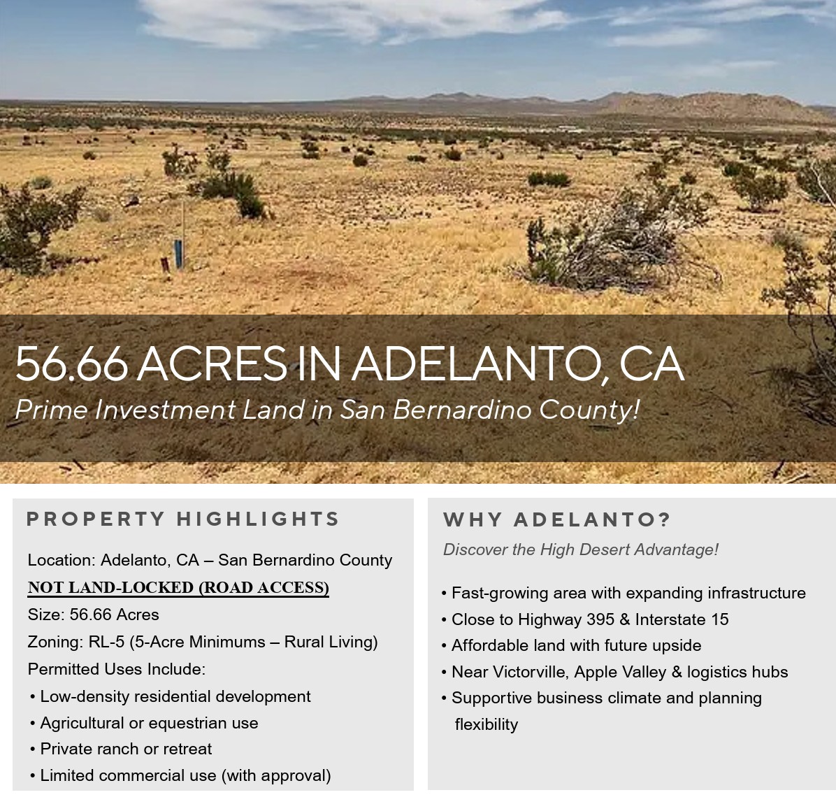 Elfyer - Adelanto, CA House - For Sale