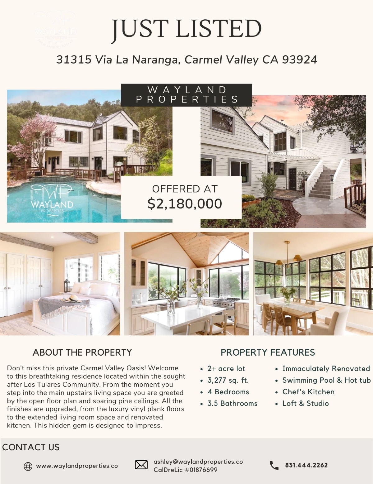 Elfyer - Carmel Valley, CA House - For Sale