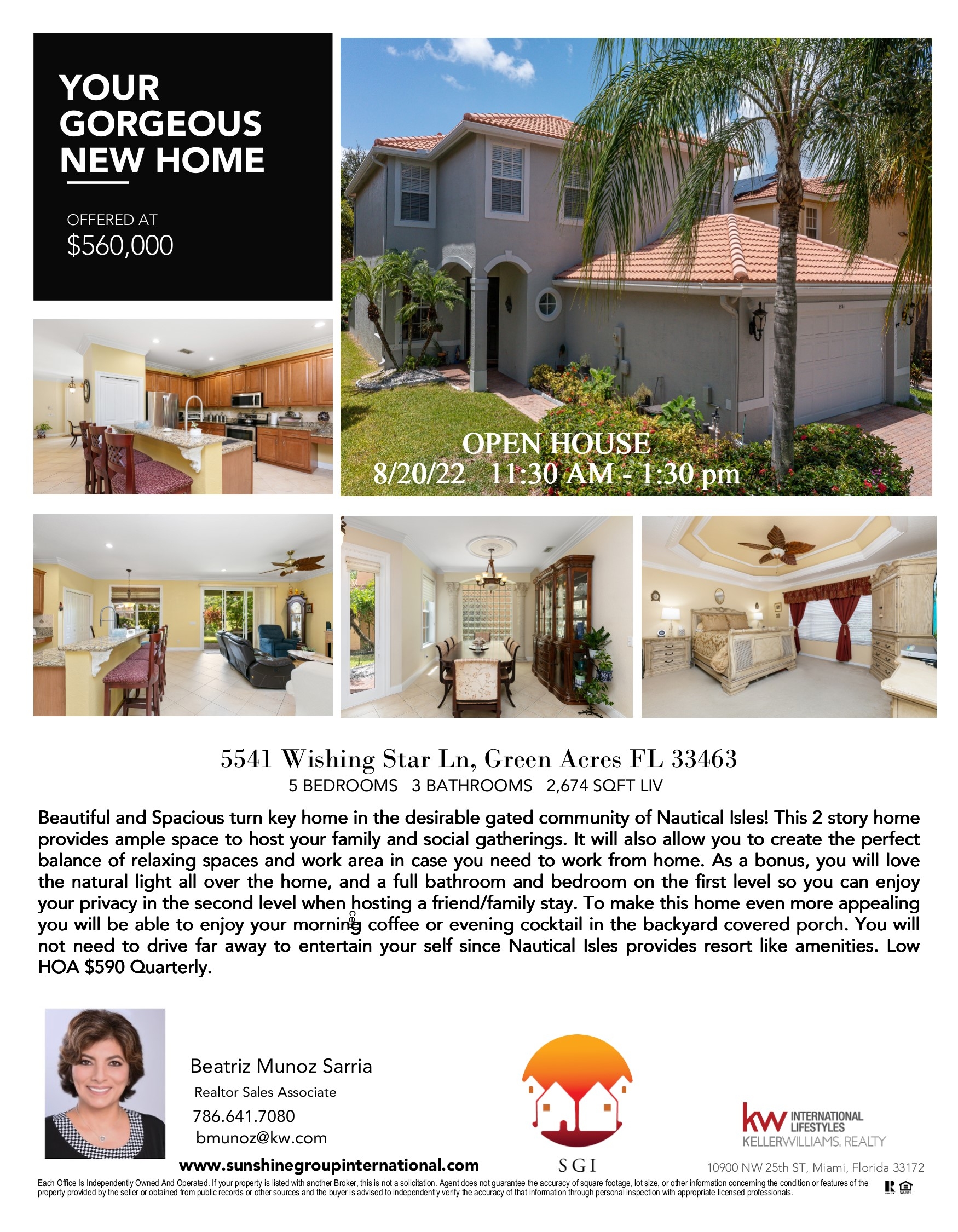 Elfyer - Green Acres, FL House - For Sale