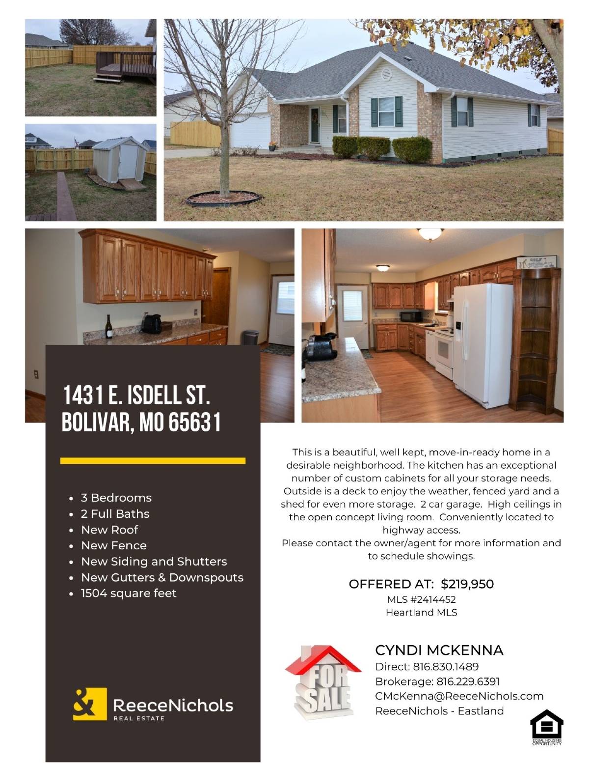 Elfyer - Bolivar, MO House - For Sale