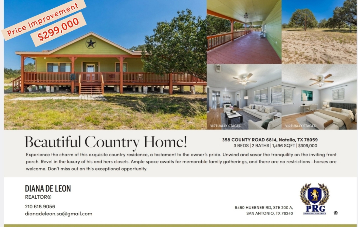 Elfyer - Natalia, TX House - For Sale