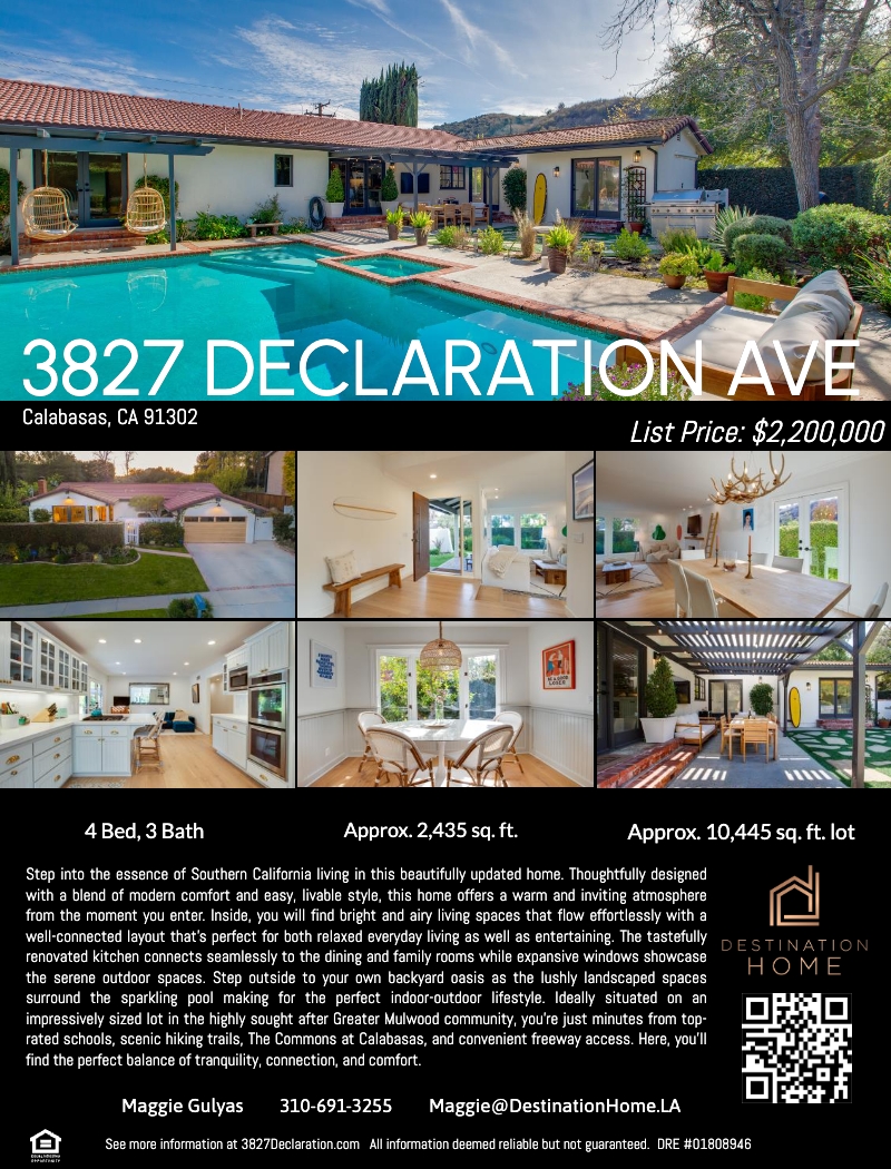 Elfyer - Calabasas, CA House - For Sale