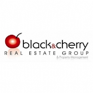 Black & Cherry RE Group & Property Management - Logo